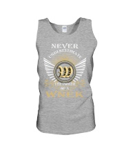 Never Underestimate WNEK - Name Shirts Unisex Tank thumbnail
