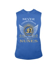 Never Underestimate NUNES - Name Shirts Sleeveless Tee thumbnail