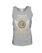 Never Underestimate NUNES - Name Shirts Unisex Tank thumbnail