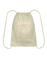Team JUNG - Lifetime Member Drawstring Bag thumbnail