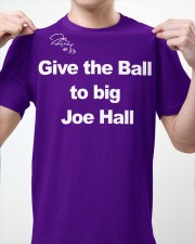 give the ball to big joe hall shirt Classic T-Shirt apparel-classic-tshirt-lifestyle-front-62