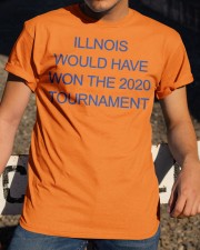 illinois would have won the 2020 tournament shirt Classic T-Shirt apparel-classic-tshirt-lifestyle-28
