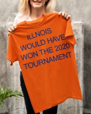 illinois would have won the 2020 tournament shirt Classic T-Shirt apparel-classic-tshirt-lifestyle-front-117