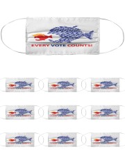 Every vote counts fish yard sign Mask tile