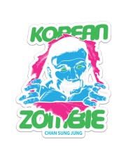 Korean zombie t shirt Sticker tile