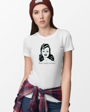 I'm so plant-based Premium Fit Ladies Tee lifestyle-women-crewneck-front-9