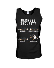 Bernese Mountain Dog Security Funny Dog Unisex Tank thumbnail