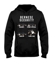 Bernese Mountain Dog Security Funny Dog Hooded Sweatshirt thumbnail