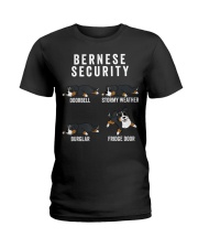 Bernese Mountain Dog Security Funny Dog Ladies T-Shirt thumbnail