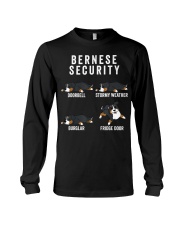 Bernese Mountain Dog Security Funny Dog Long Sleeve Tee thumbnail