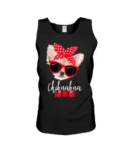 Chihuahua Shirt Funny Dog Shirt Mom Sunglass Unisex Tank thumbnail