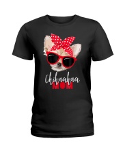 Chihuahua Shirt Funny Dog Shirt Mom Sunglass Ladies T-Shirt thumbnail
