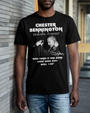 Chester Bennington Classic T-Shirt apparel-classic-tshirt-lifestyle-front-40