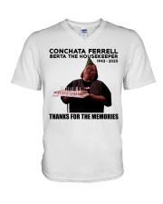 Conchata Ferrell V-Neck T-Shirt tile