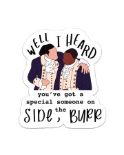 I Heard Sticker Sticker - Single (Vertical) front