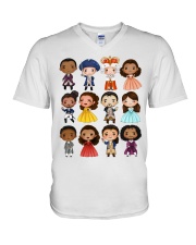 Hamilton Character V-Neck T-Shirt tile