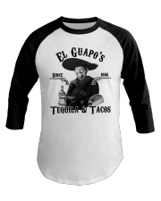 Guapo's Tequila Tacos Baseball Tee tile