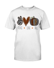Peace Love Fall Classic T-Shirt tile