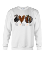 Peace Love Fall Crewneck Sweatshirt tile
