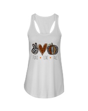Peace Love Fall Ladies Flowy Tank tile