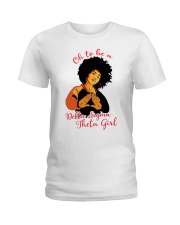 Delta Sigma Theta Girl Ladies T-Shirt front