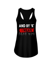 By K I Mean Ladies Flowy Tank thumbnail