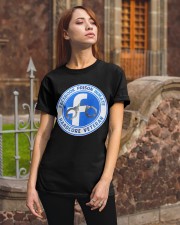 Facebook Prison Inmate Classic T-Shirt apparel-classic-tshirt-lifestyle-06