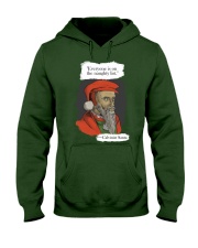 Calvinist Santa Hooded Sweatshirt thumbnail