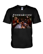 FANGSGIVING V-Neck T-Shirt thumbnail