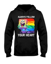 Always Follow Your Heart Hooded Sweatshirt tile