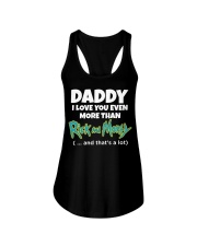 Daddy Rick And Morty Ladies Flowy Tank tile
