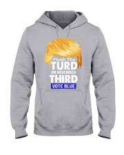 Vote Blue Hooded Sweatshirt thumbnail
