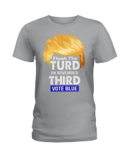 Vote Blue Ladies T-Shirt thumbnail