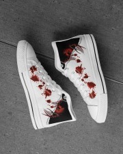 Freddy Blood Men's High Top White Shoes aos-complex-men-white-high-top-shoes-lifestyle-inside-left-outside-left-21