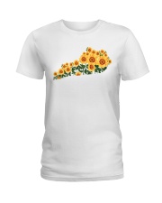 Kentucky Sunflower Ladies T-Shirt tile