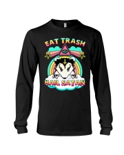 Eat Trash Hail Satan Long Sleeve Tee thumbnail