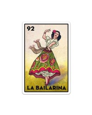 La Bailarina Sticker Sticker - Single (Vertical) front