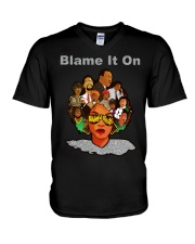 Blame It On V-Neck T-Shirt tile