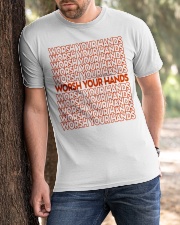 Worsh Your Hands Classic T-Shirt apparel-classic-tshirt-lifestyle-front-51