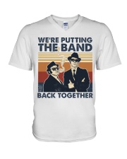 The Band Back Together V-Neck T-Shirt tile
