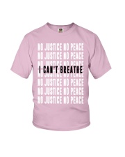 No Justice No Peace Youth T-Shirt tile