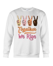 Together We Rise Four Hand Crewneck Sweatshirt tile