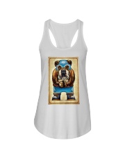 Lucha Libre Dog 3 Ladies Flowy Tank tile