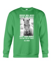 Horses Never Break Your Heart Crewneck Sweatshirt thumbnail