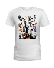 Horror Halloween Tree Ladies T-Shirt tile