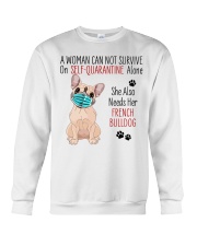Bulldog Quarantined Crewneck Sweatshirt thumbnail