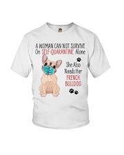 Bulldog Quarantined Youth T-Shirt thumbnail