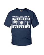 Kentucky Forecast Youth T-Shirt tile