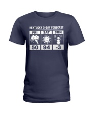 Kentucky Forecast Ladies T-Shirt tile