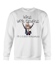 Wine With Dewine 3 Crewneck Sweatshirt thumbnail